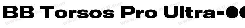 BB Torsos Pro Ultra字体转换